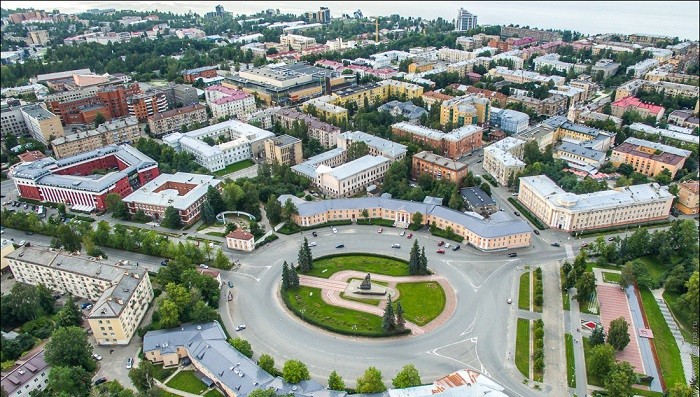 Петрозаводск центр города