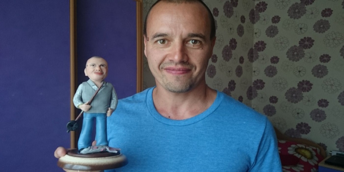 кукла шарж
