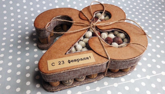 23 февраля подарок своими руками
